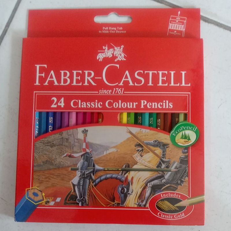 

Pensil Warna 24 warna classic (permanent)