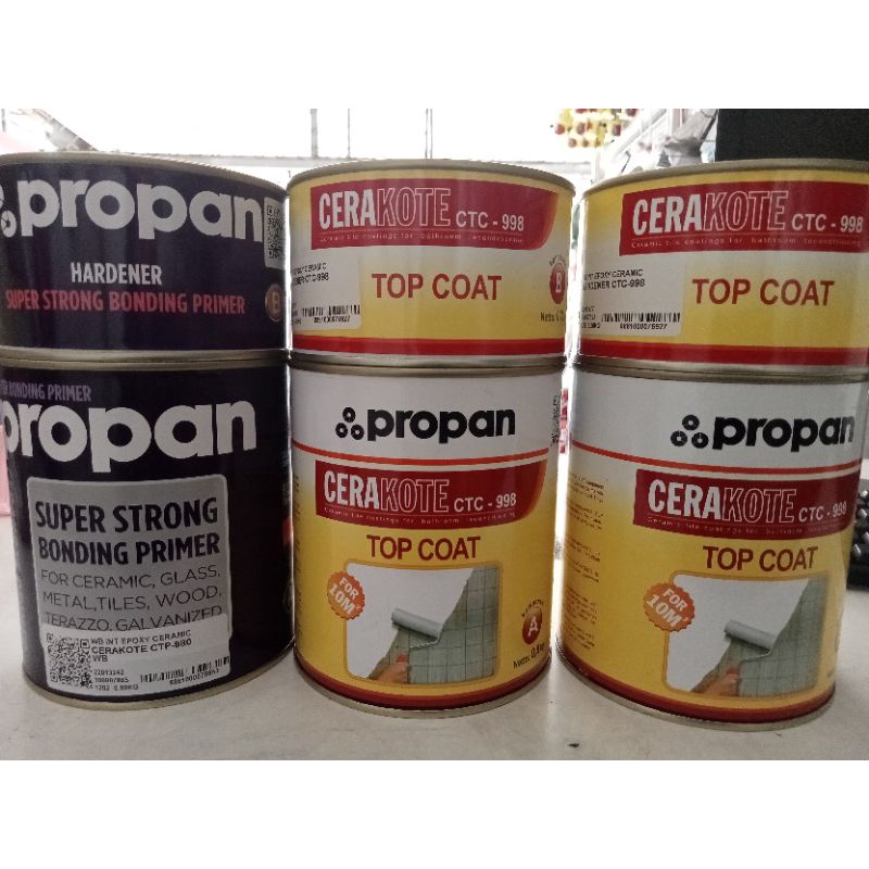 Cat Keramik Satu Set Propan Cerakote