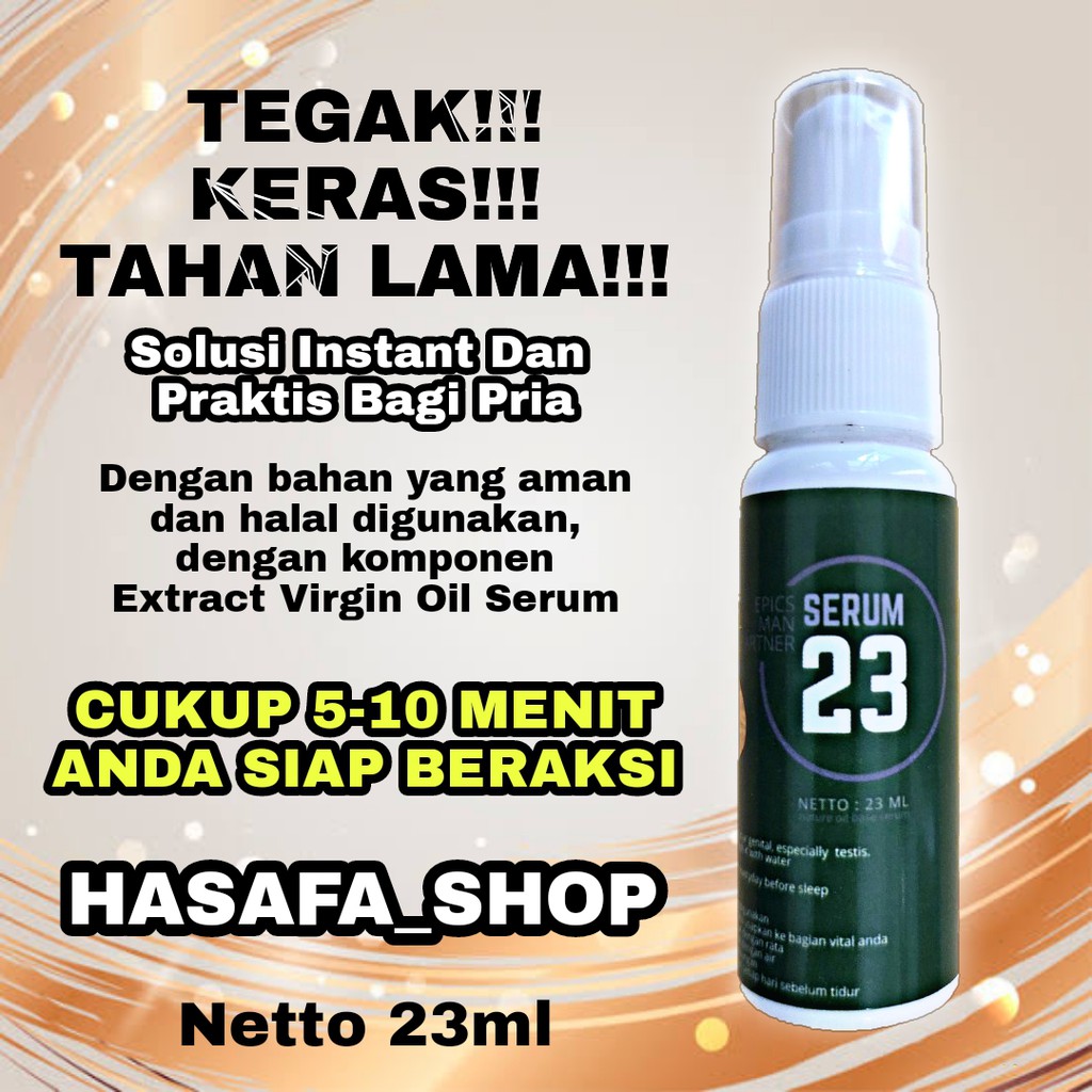 SERUM 23 OBAT KU4T OLES TAHAN LAMA PEMBESAR MR.P ANTI