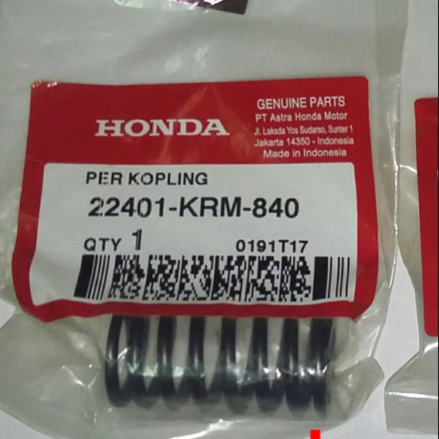 per Kopling - New Megapro Mono FI Asli AHM 22401KRM840