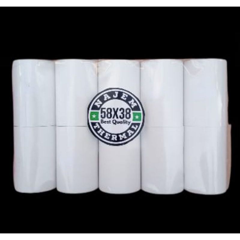 

Kertas Thermal 57x38 Core NAJEM THERMAL
