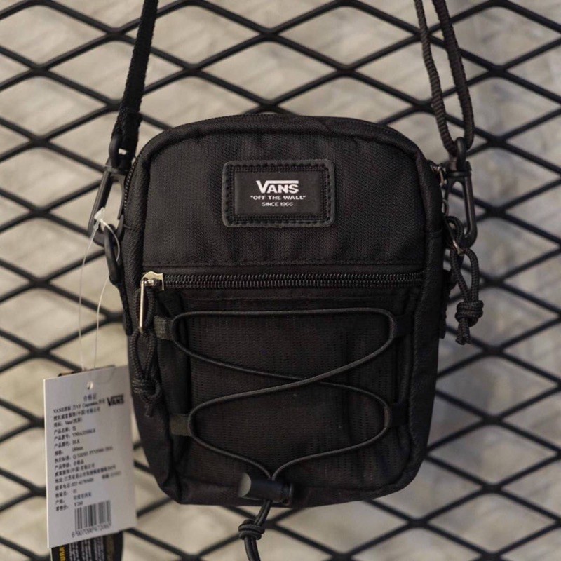 vans sling bag black