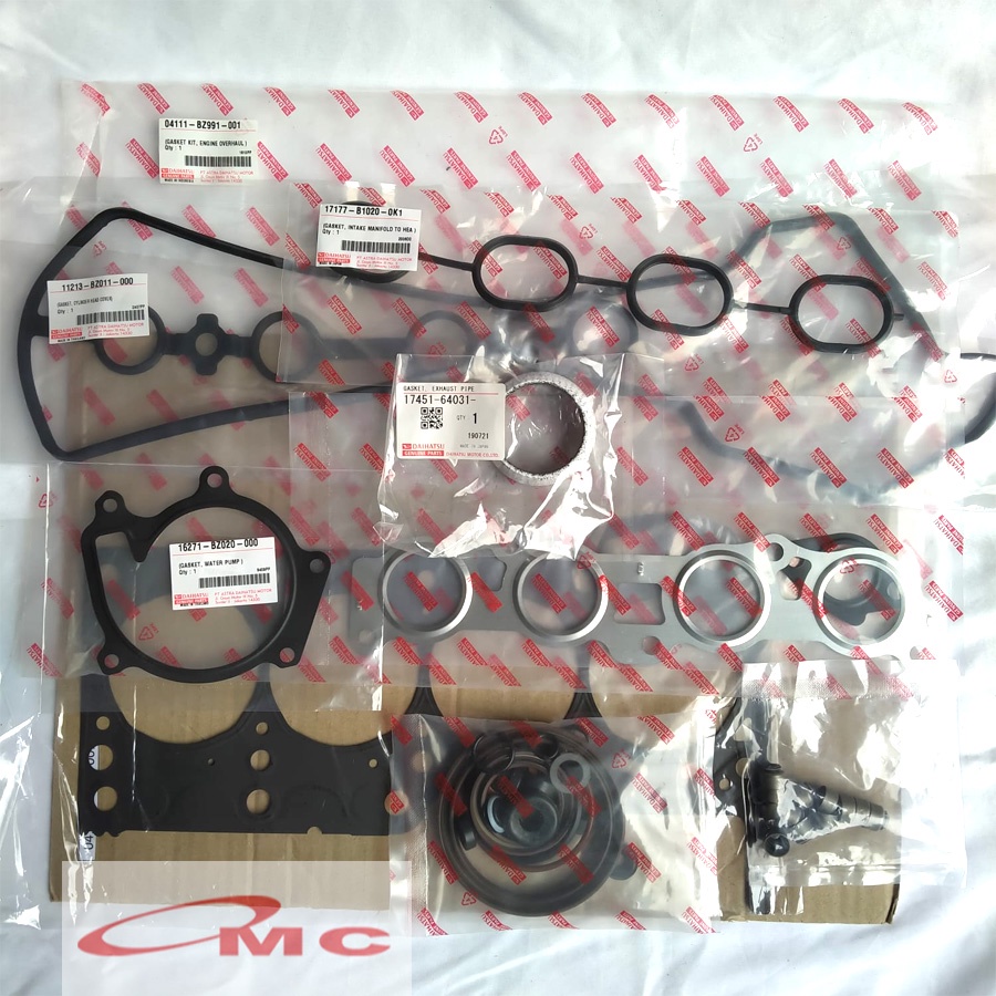 Paking Packing Set Gasket Kit Engine Avanza Xenia New 04111-BZ991-001