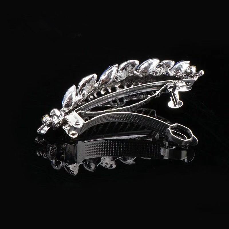 Jepit Rambut korea otomat wanita elegan motif baru original import  8cm