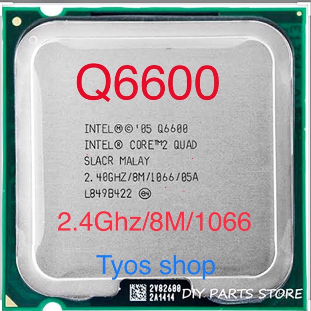 Procesor intel core 2 Quad Q6600 - Procie Processor Quadcore Q6600 2.4Ghz-8M-1066 Socket 775