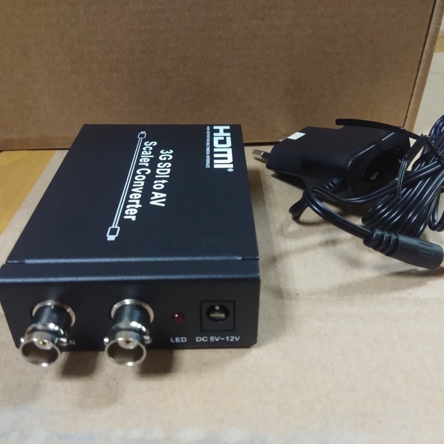 Converter SDI TO AV (Support Audio Scaler converts SD-SDI)