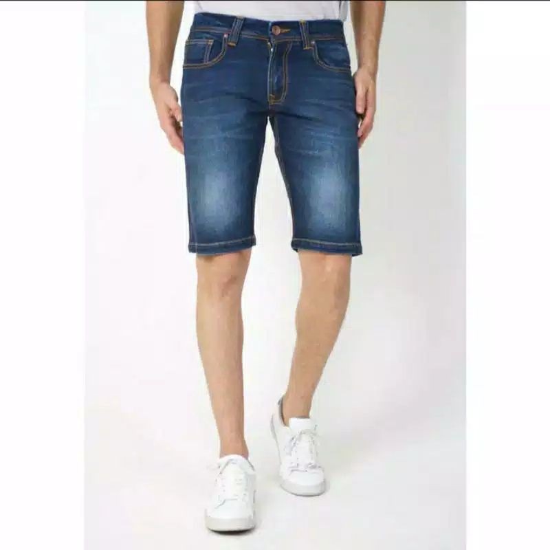 Jeans Pendek Pria Selvedge Original Lois SVDS009C