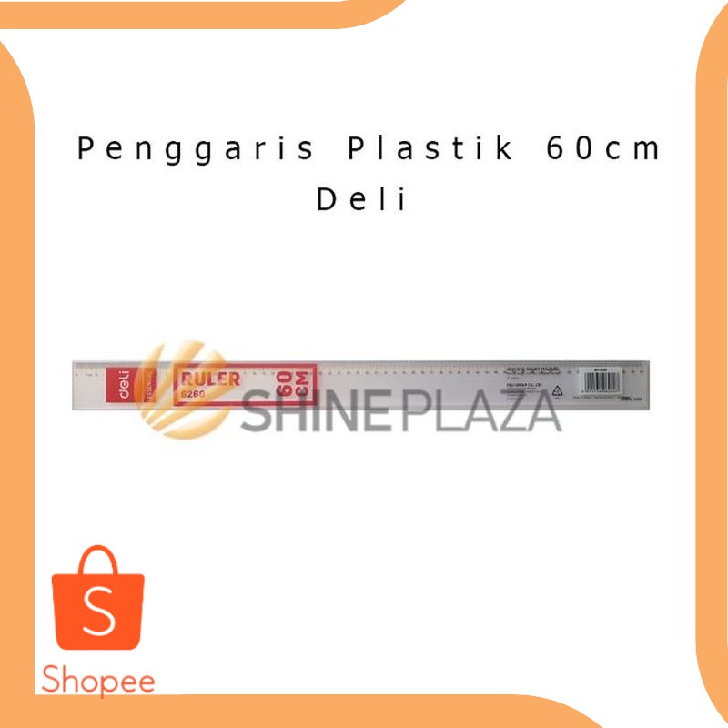 

Promo tools Penggaris Plastik 60cm - Deli 20DEZ Diskon