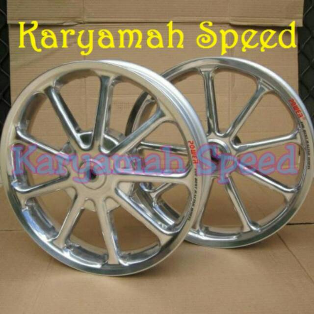 Velg POWER Vario - Beat - Scoopy - Spacy Type Sun Chrome Pholise