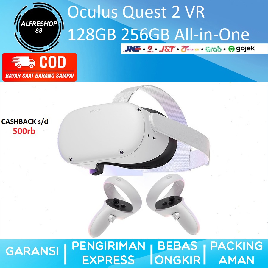 Oculus Quest 2 128GB 256GB All-in-One VR Gaming System Headset NEW