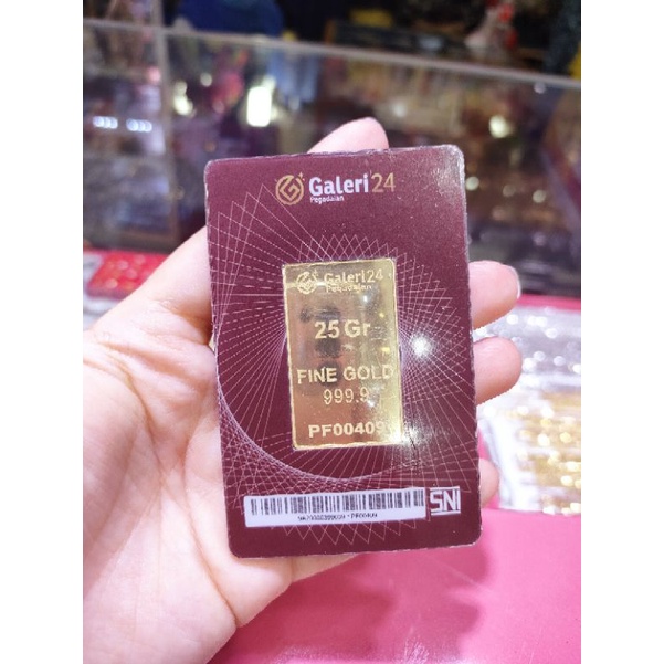logam mulia galeri ubs 25gr