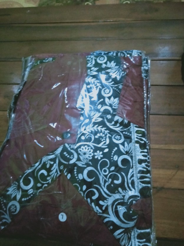 Ramabatik - (cod) Batik Couple Tunik Jelita Zipper Depan Terlaris M L Xl Xxl Jumbo