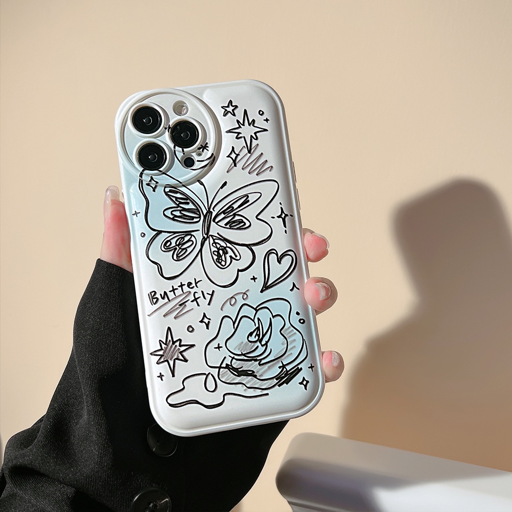 Case Bahan TPU Shockproof Untuk iPhone 13 13pro 13prm 11 7Plus 8Plus Xr XS 13 12pro Max