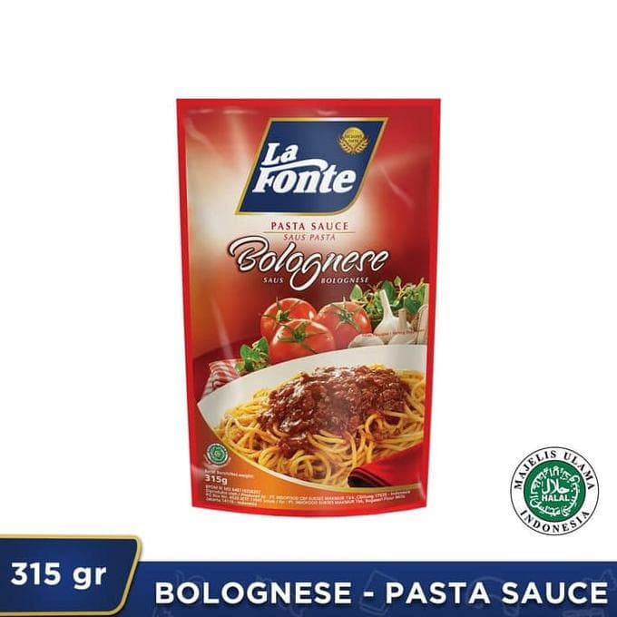 

La Fonte Saus Pasta Bolognese 315g barcode 8888900700006