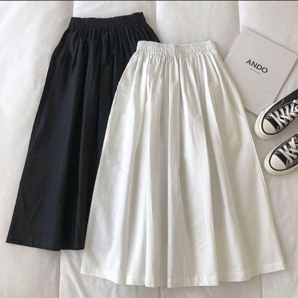 LINIE SKIRT - SKIRT WANITA - KOREAN STYLE