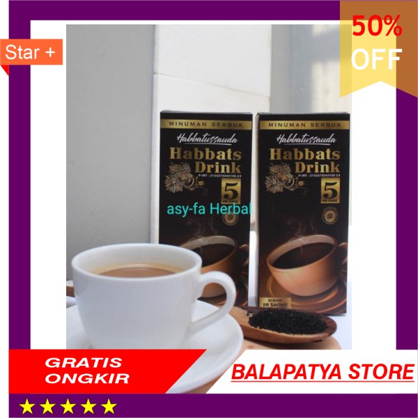 

TERMURAH Kopi Habbats Drink Plus Habbatusaudah