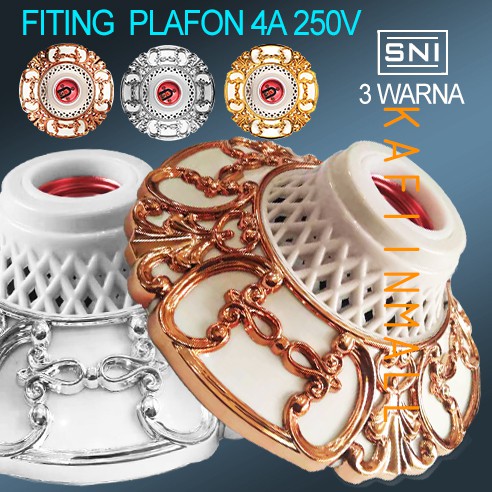 fitting lampu plafon/fitting hias/fitting lampu plafon hias/fitting lampu hias