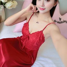 10.10 Brands Festival UNNY.ID Lingerie Baju Tidur Wanita Import Model Terawang Bunga Daisy Renda