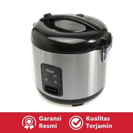 Kris Rice Cooker 1.8 Ltr - Silver