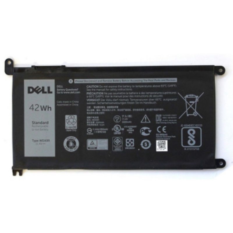 Baterai Battery DELL INSPIRON WDXOR 15 5568 15-5568 13-368 5368