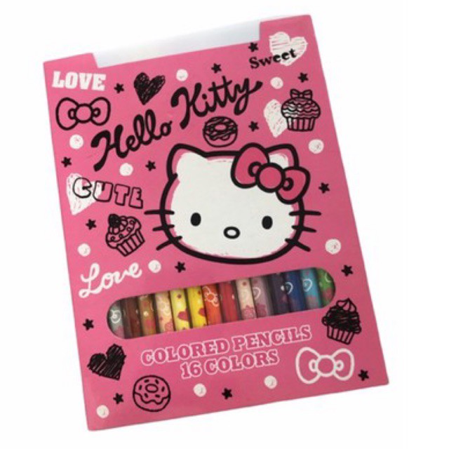 

Hello Kitty 16 Colored Pencils | Pensil Warna
