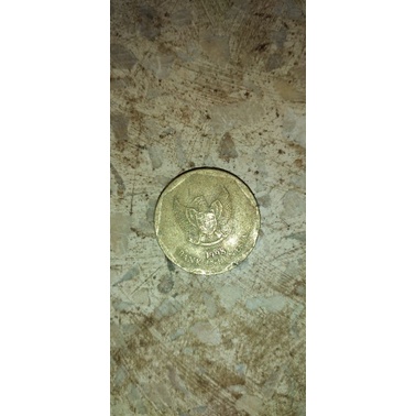 Uang Koin Rp. 100 Tahun 1998 Gambar Garapan Sapi