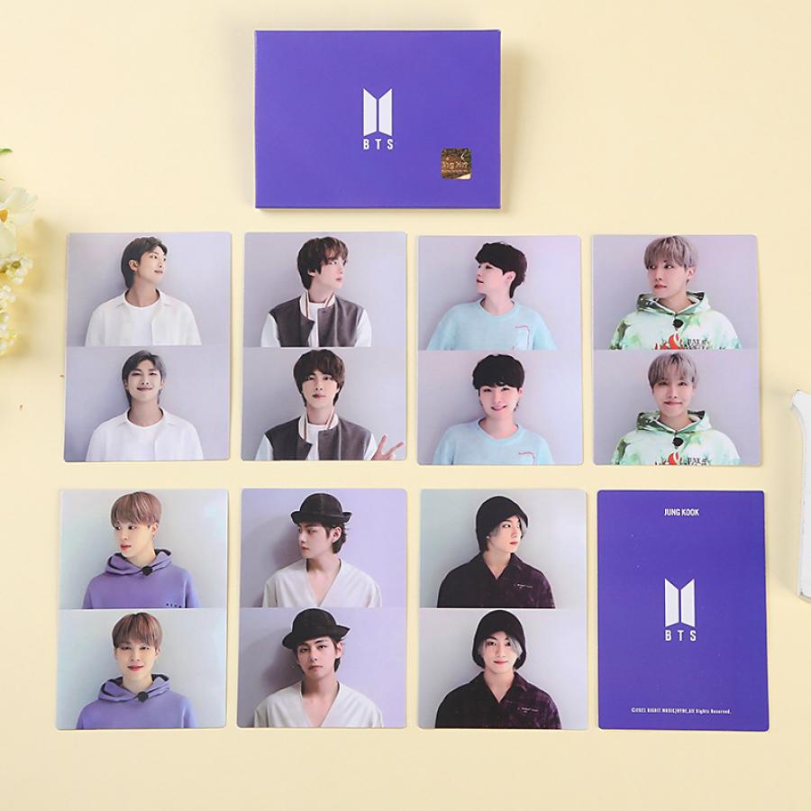 7pcs / set Kartu Pos Desain Kpop BTS Merch BOX3 Bangtan Boys Untuk Koleksi