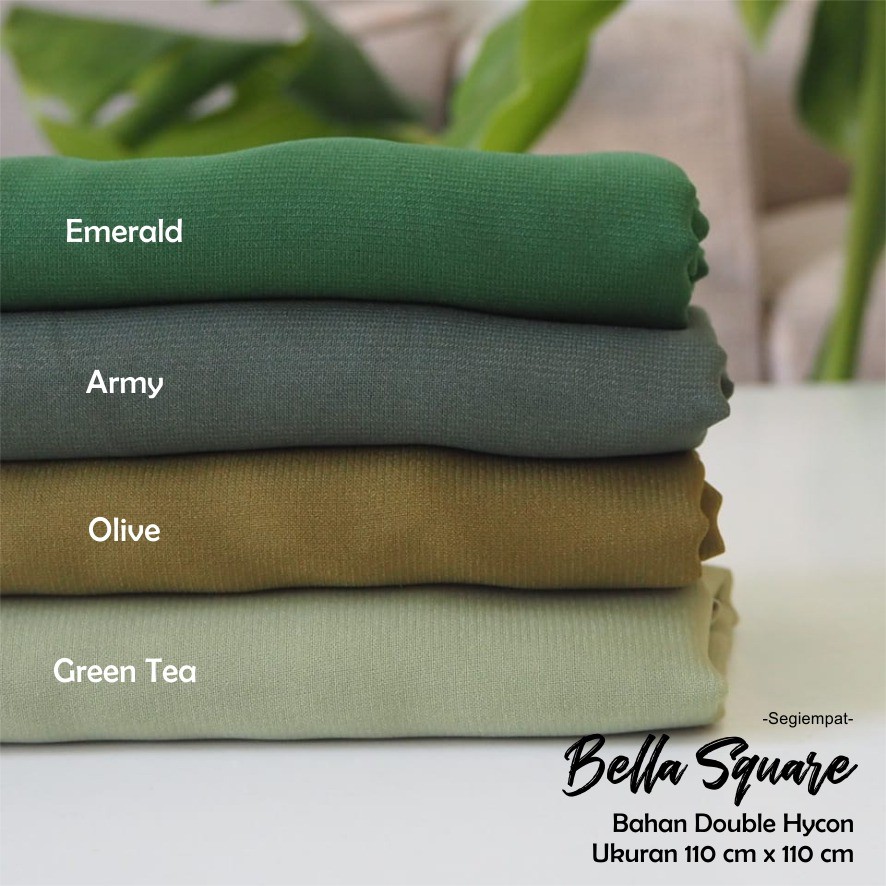 Hijab Dewasa Segiempat Bella Square Bahan Double Hycon Premium Nyaman Dipakai Bisa Cod Shopee Indonesia