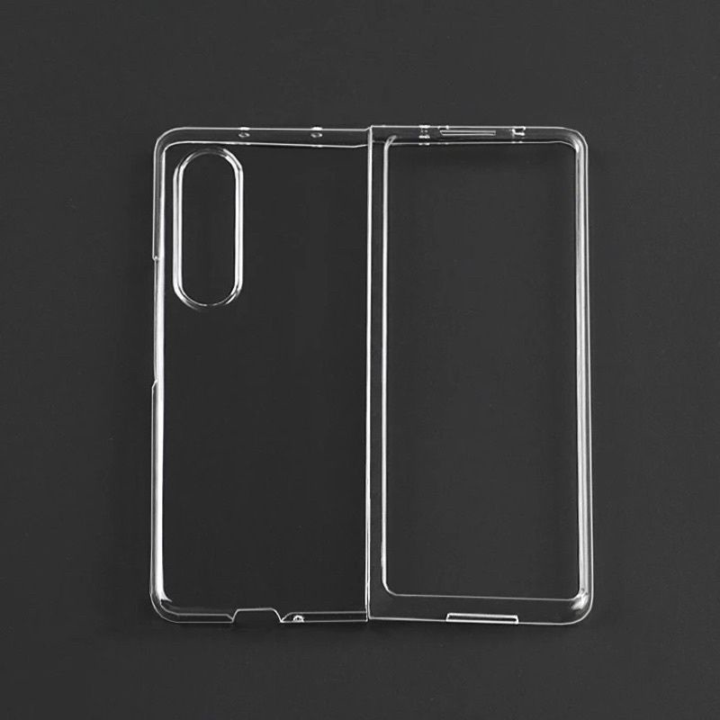 Samsung Galaxy Z Fold 3 5G Clear Case Transparan Hard Casing