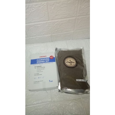 Kopi enema + bag enema