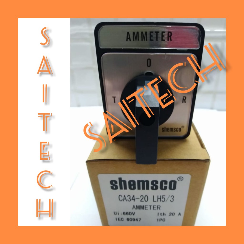 

Rotary Switch CA-34-AMPERE SELECTOR / CA34AMPERESELECTOR 4 Pos Shemsco