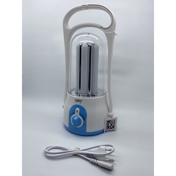 Lampu cas Emergency Luby L-7679 Tahan 12 Jam