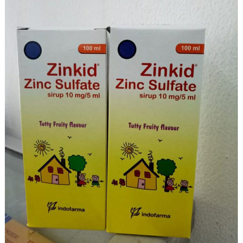 ZINKID / ZANIC / ZINK SULFATE 100ml, vitamin pencernaan anak