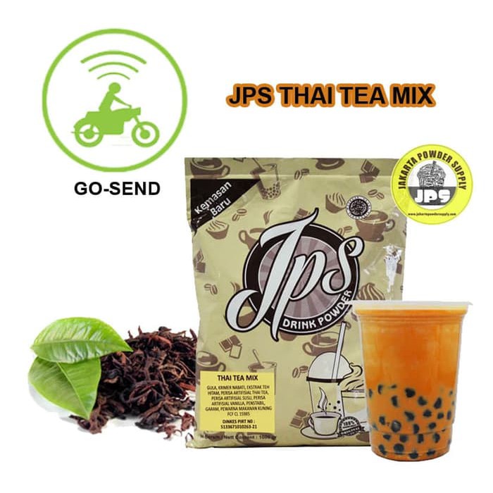 

Bubuk Minuman Thai Tea Mix Powder Instan JPS Gula - tth1788