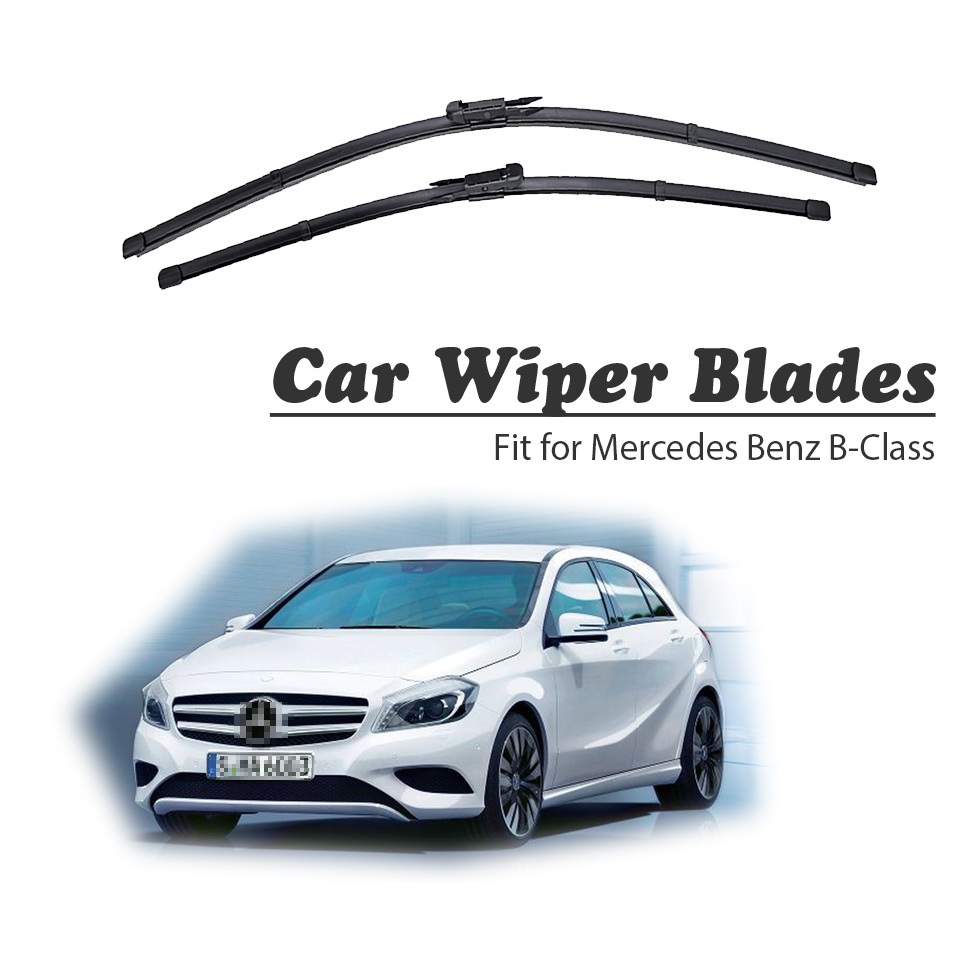 1 Set Karet Wiper Depan Mobil Untuk Mercedes Benz B Class W246 W245 AMG