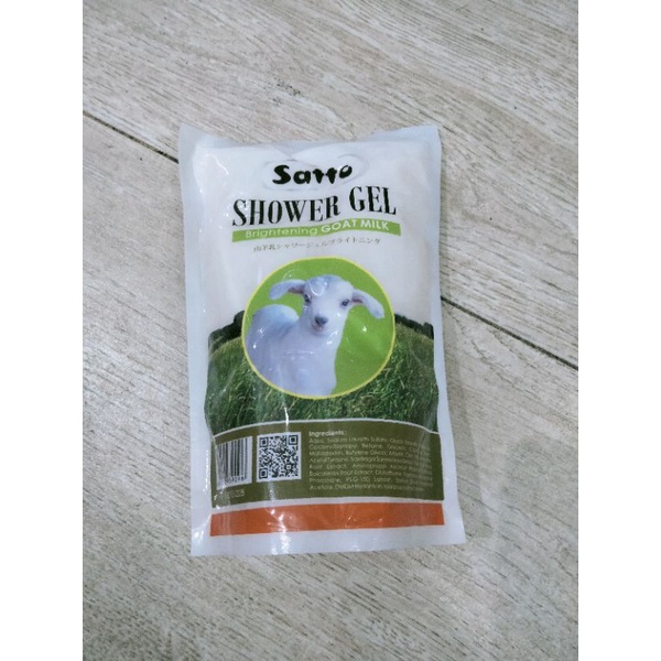 Satto shower gel goat milk refil