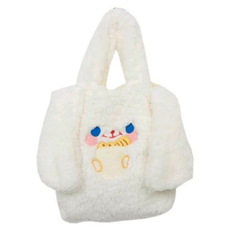 Tas Bahu Wanita Tote Bag Telinga Boneka