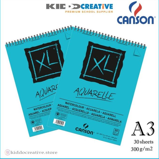 

CANSON XL AQUARELLE 30S A3 300G ---READY---