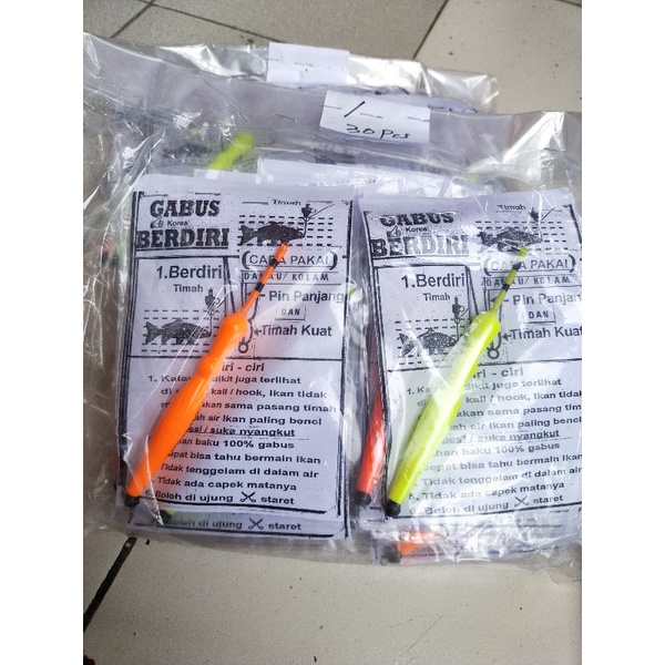 pelampung gabus berdiri