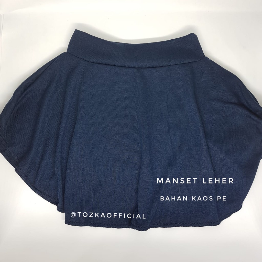 Manset kaos leher I Inner leher I Dalaman leher-Navy