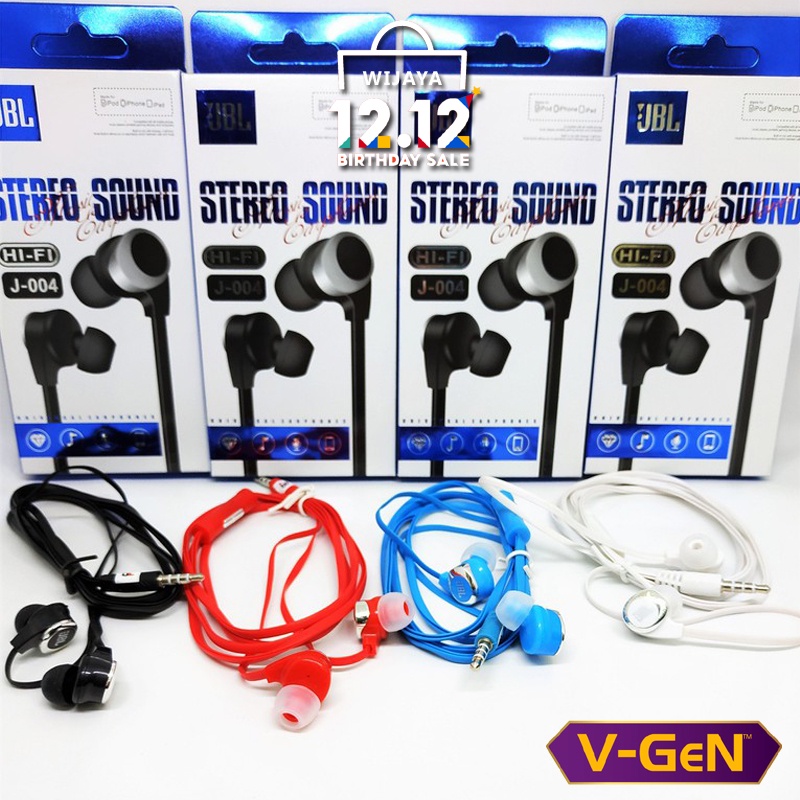 Headset JBL J-004 Bass Woofer Ori