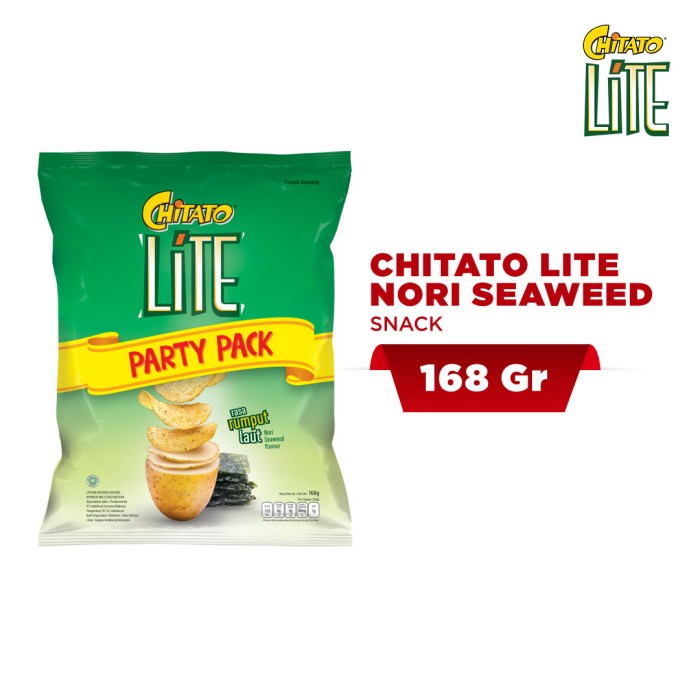 Jual Chitato Lite Rumput Laut 168 Gr Shopee Indonesia