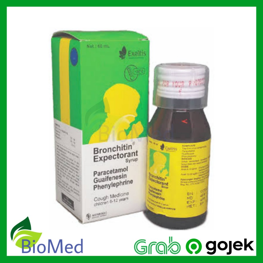 BRONCHITIN SIRUP - Obat Demam Batuk Pilek Flu Bersin