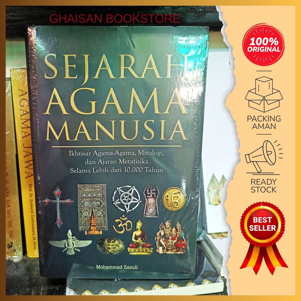 Jual Buku Sejarah Agama Manusia Ikhtisar Agama Mitologi Ajaran