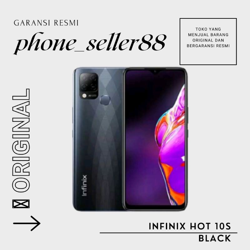 INFINIX HOT 10S 4/64GB- 6/128GB garansi resmi new original
