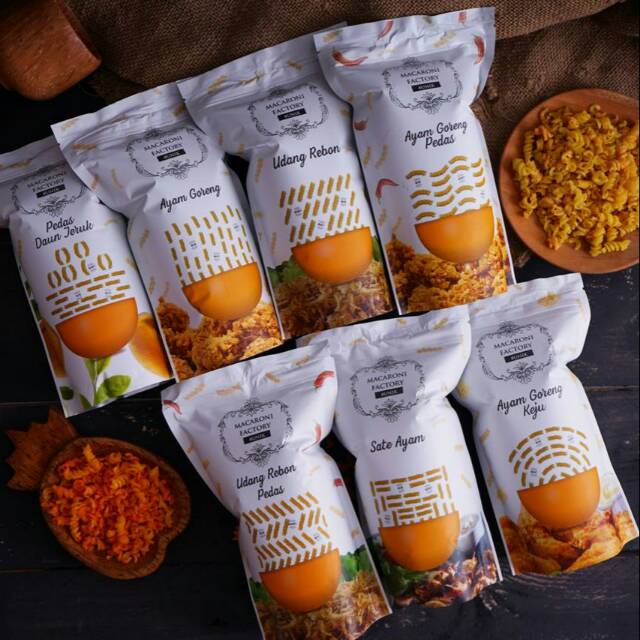 

Macaroni Factory Spiral Unik 5 rasa