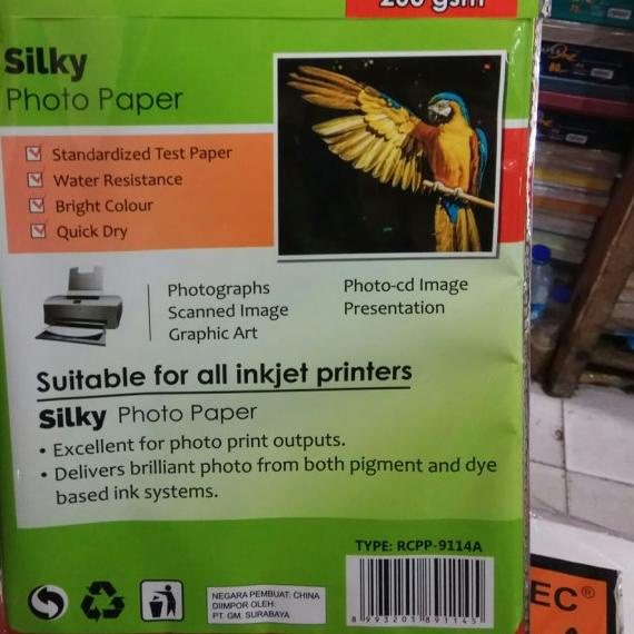 

✰ V-Tech Premium Silky Photo Paper A4 260 gram A4 20 Lembar ❂