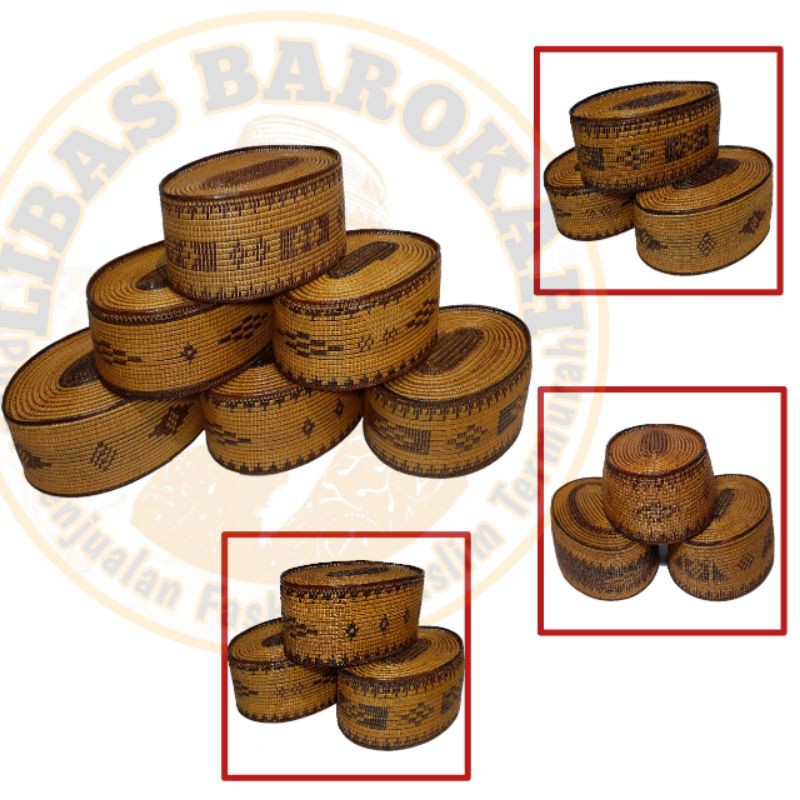 PECI ROTAN SONGKOK GUSDUR KUALITAS SUPER PREMIUM VVIP PECI HABIB KOPIAH BANGSAWAN GORONTALO