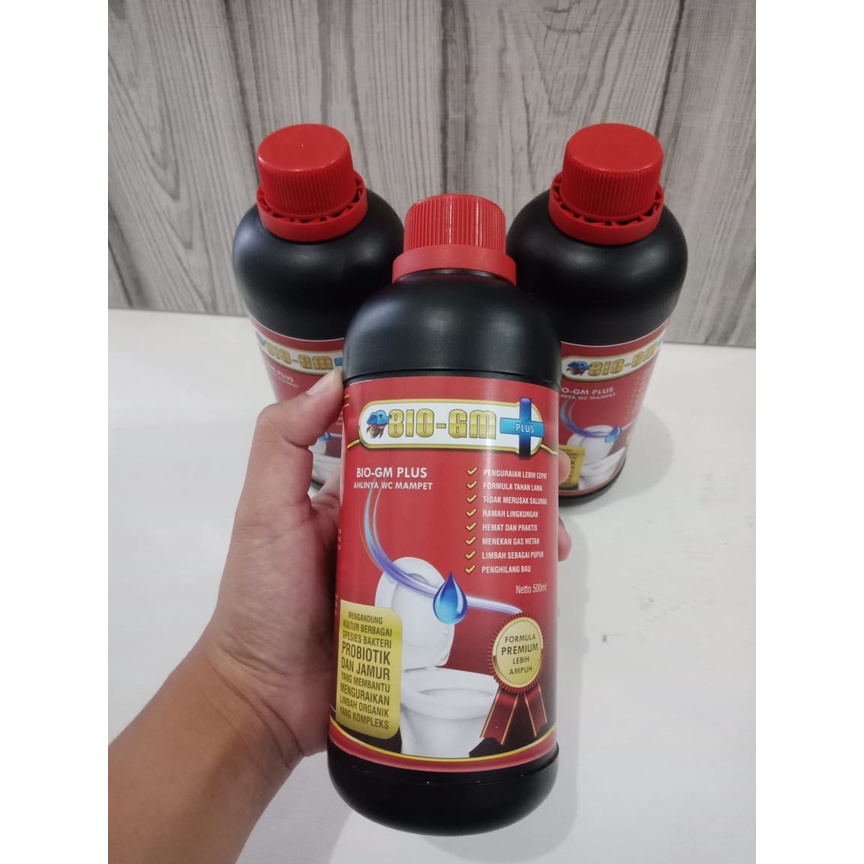 BIO GM PLUS Pembersih WC Mampet Tanpa Sedot 500ML