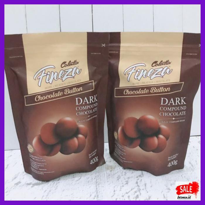 

RETLEMCOKLAT- COLATTA FINEZZA BUTTON DARK COKLAT COIN 500GR X 1 KEMASAN ZIPLOK -ASLII.